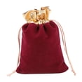 thumbnail image 3 of Velvet Drawstring Bags,Velvet Cloth Gift Bags Jewelry Pouches for Storage Wedding Party Favor Christmas by Elapind, 3 of 5