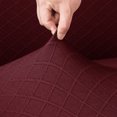 thumbnail image 4 of Super Stretch Recliner Sofa Slipcover with Pocket, 1 2 3 Seater Reclining Cover Non-slip Cats Dogs Furniture Protector Couch Covers-Wine red-3 Seats(8pc), 4 of 7