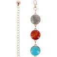 thumbnail image 3 of CTM Round Stone Disc Chain Belt Adjustable Boho Waist Belt (Women), 3 of 3