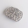 thumbnail image 5 of Vintage Silver Plated Western Flower Belt Buckle Gurtelschnalle Boucle de ceinture, 5 of 6