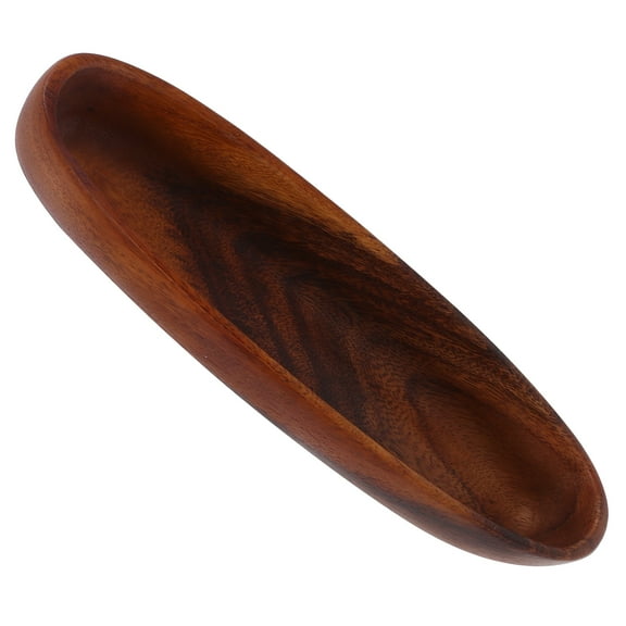 unbranded Boat Shaped Wooden Bread Tray Serving Platter Wood Serving Tray Farmhouse Wood Tray Centerpiece Tray Rustic Centerpiece Tray For Table
