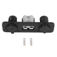 thumbnail image 2 of 3X Flush Mount for Anderson Plug Socket Double USB Charger Socket Panel for Caravan Boat Truck, 2 of 7