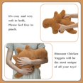 thumbnail image 3 of Peluche TVVPGG Dino Nugget Dinosaur Chicken para niños, 3 of 6