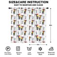 thumbnail image 2 of Blackout Kids Curtains,Hedgehog Apple Childrens Insulated Curtains Set Of 2,Bedroom Essentials,Toddler Room Decor 42"x84"(106x213cm), 2 of 4