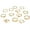 Golden, variant on rygai 13Pcs/Set Fashion Ring Shining Rhinestone Crown Moon Star Knuckle Ring for Party,Golden