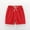 Red, variant on Ovbmpzd Baby Shorts Boy High Waisted Beige Casual Drawstring Solid Shorts Boy Pants 2-3Years