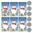 thumbnail image 1 of 6 Pieces Christmas Scratch Off Cards Xmas Blank Holiday Scratch Cards with Winter Restaurant Business Patterns Tea For Small, 1 of 8