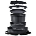 thumbnail image 1 of GIPP 8pcs Ceramic Cookware Sets with Removable Handle,Oven & Dishwasher Safe,Pots and Pans Set Non Stick,Induction Cookware, 1 of 10