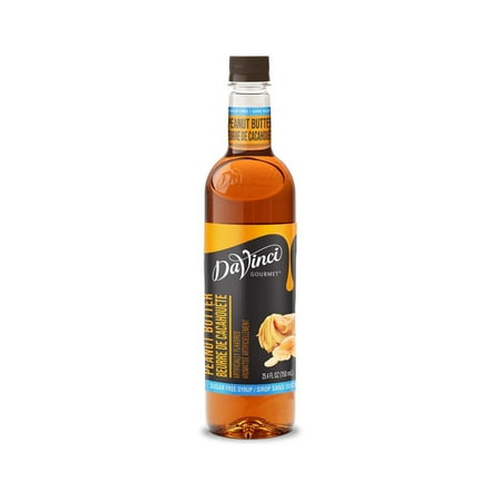DaVinci Gourmet Sugar-Free Peanut Butter Syrup, 750 ml