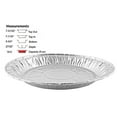 thumbnail image 6 of Handi-Foil 8" Aluminum Foil Pie Medium - Disposable Tin Baking Plates (pack of 50), 6 of 6