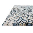 thumbnail image 2 of Loloi Torrance 5' x 7'6" Microfiber Rug in Ivory and Indigo, 2 of 2