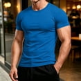 thumbnail image 3 of Dry Fit Shirts for Men Athletic Mesh Short Sleeve Workout Lightweight Tees | Lightweight Breathable Workout Tee Moisture Wicking Gym Tops Ideal for Running, Training and All Sports Activities, M, 3 of 7