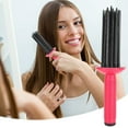 thumbnail image 2 of Ashosteey Hair Fluffy Styling Curler Curls Comb,Air Volume Comb,Hair Curler Curling Make Up Brush Roller Tool Portable Anti‑Slip Professional Round Hair Brush for Home Personal Use Travel, 2 of 6