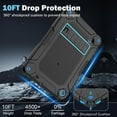 thumbnail image 3 of SUPNICE Shockproof Rugged Case for Samsung Galaxy Tab A11+ Plus 11” 2026 / A9+ Plus 11 Inch 2023 with Kickstand for Men Kids Toddler Boys Girls,Blue, 3 of 7