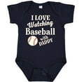 thumbnail image 3 of Inktastic Daddy Baseball Grandson Boys or Girls Baby Bodysuit, 3 of 5