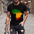 thumbnail image 5 of Mens Camisetas Algodón Casual Impreso Manga Corta Cuello Redondo Suéter Blusa para el Uso Diario, 5 of 5
