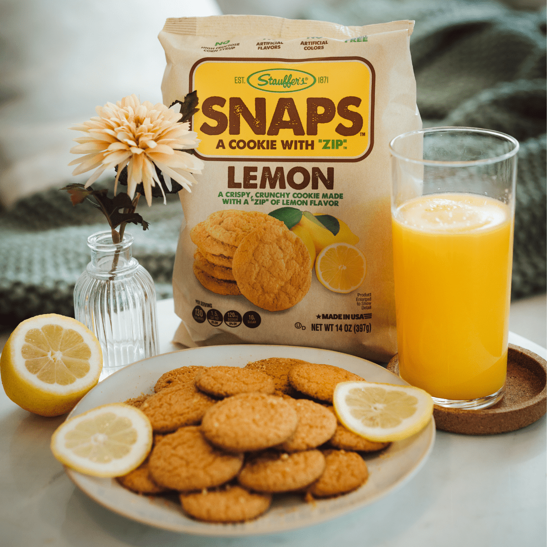 Pack of 12, Stauffer Lemon Snaps Cookies, 14 oz
