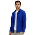 thumbnail image 2 of Men's Full-Zip Polar Fleece Jacket, Royal Blue 3XL, 1 Count, 1 Pack, 2 of 7