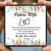 To My Future Wife/Soulmate Necklace Gift for Wife/Fiance/Girlfriend Gift