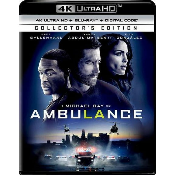 Ambulance (4K Ultra HD Blu-ray Digital Copy)