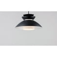thumbnail image 5 of 11359WTBK Maxim Lighting Nordic-One Light Pendant-14.25 Inches wide by 8 inches high-Black Finish    -Traditional Installation, 5 of 5