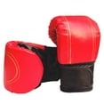 thumbnail image 2 of Cheers.US Boxing Gloves for Training Faux Leather Hide Leather Mitts for Sparring Kickboxing Fighting Great for Heavy Punch Bag, 2 of 6