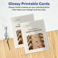 thumbnail image 3 of Avery Printable Postcards, 4.25" x 5.5", Glossy White (8383), 3 of 9