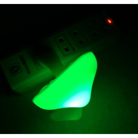 

Mushroom-shaped LED Lights With Automatic Sensors Indoor Decoration Lamps Green US