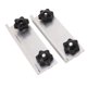 thumbnail image 4 of Kit de parada larga de pista en T, Kit de parada larga portátil de aleación de aluminio para marcos de abrazaderas, mecanizado CNC, 2 uds., 4 of 9