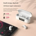 thumbnail image 4 of Bouanq Bluetooth Headphones Wireless Earbuds Bluetooth In Ear Light-Weight Headphones Built-in Microphone Immersive Premium Sound With Charging Case Headphones for School, 4 of 6