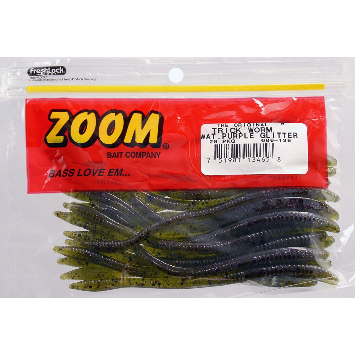 Zoom Trick Worm 6.5''