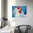 thumbnail image 4 of Nawypu No One Takes Me Seriously Canvas Wall Art Print, Rooster Artwork, 4 of 5