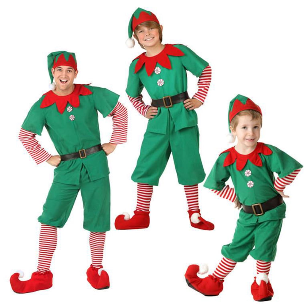 Buy Christmas Clothes Cute Elf Christmas Clothes Cosplay Christmas ...