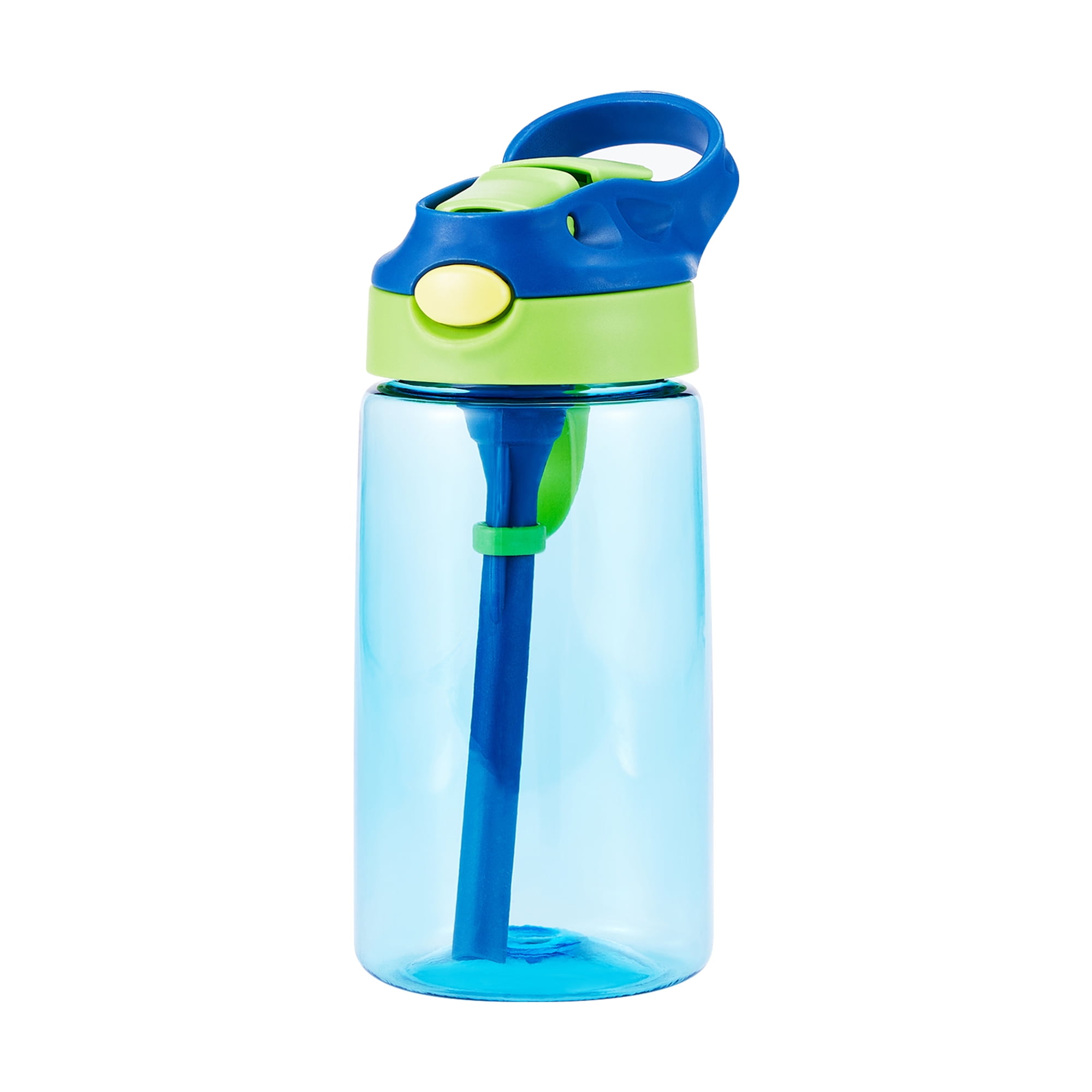 Plastic Water Bottle Sports Straw Kid Drinkware Portable Bottle Leakproof Bottle 