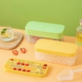 thumbnail image 1 of Xihbxyly Juego de Bandejas para Cubitos de Hielo, 79 Piezas, Fácil de Desmoldar con Tapa y Recipiente, Apilable, Perfecto para Bebidas Frías, Ideal para Hacer Cubitos de Hielo Caseros, Apto para Alim, 1 of 7
