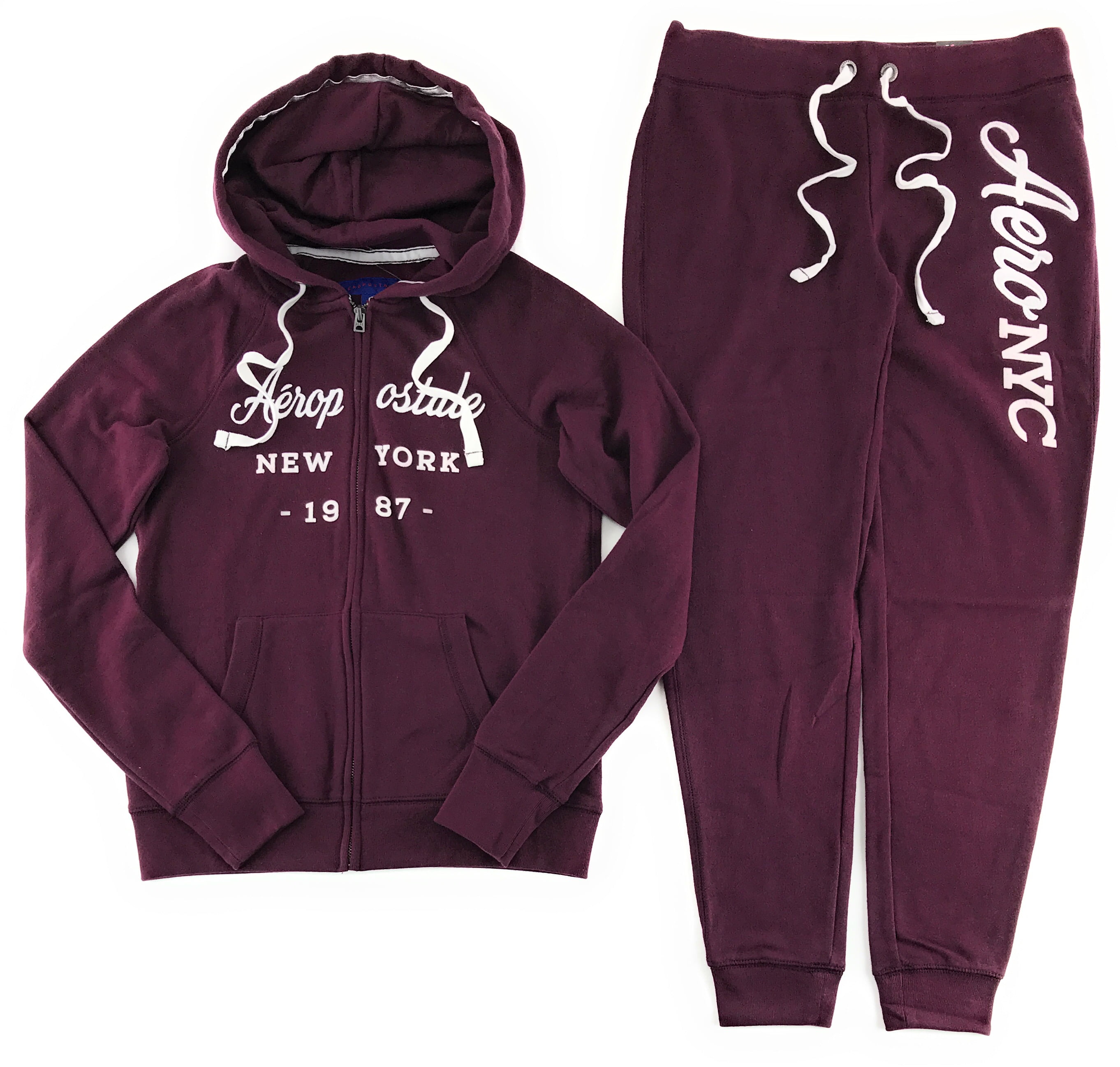 Aeropostale Women's Hoodie and Sweat Pants Set