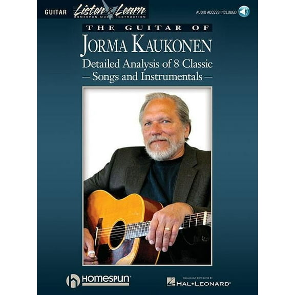 Listen & Learn: The Guitar of Jorma Kaukonen Book/Online Audio (Other)