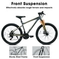 thumbnail image 6 of 26 Inch All-Terrain Mountain Bike with Disc Brakes 21-Speed Drivetrain & Durable Carbon Steel Frame Ideal for Men and Women, Perfect for Trail Riding and Touring, 6 of 9