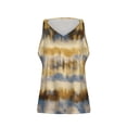thumbnail image 4 of Qonioi Tank Top for Women, Womens Summer Tops Basic Tanks V Neck Sleeveless T Shirts Print Tanks Tops and Blouse Shoulders Knotted Casual Camisole Fashion Floral Print Tops Return Pallets #2, 4 of 5