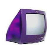 RCA E13700 - 13" Diagonal Class CRT TV - purple, translucent