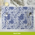thumbnail image 5 of Briarwood Lane Woodcut Florals Placemat (4-pack), 5 of 5