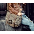 thumbnail image 5 of Vagarant Traveler 14.5" Casual Style Canvas Messenger Bag C39.BLK, 5 of 6