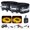 Amber & White, variant on Welmotive 12V 4ft Led Light Strip Dimmable Camping Awning Light with 140 SMD 2835 LED Chips Cabinet Lights, Rv Accessories Waterproof IP67 Multi-Functional Use for Car Tent, RV(Amber & White)