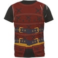 thumbnail image 2 of T-shirt pour Homme à Imprimé Intégral de Costume de Samouraï d'Halloween, 2 of 2