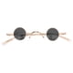 thumbnail image 3 of EeaseMX Gafas de sol con montura redonda pequeña, creativas, decorativas, para fiesta y playa, para hombres y mujeres., 3 of 7