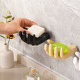 thumbnail image 2 of Flmtop Wall Hook Punch-free Trace-less Eco-friendly Creative Convenient Decorative Resin Hand Shape Storage Hook Key Accessories, 2 of 11