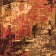 thumbnail image 1 of Ahgly Company Indoor Square Oriental Orange Industrial Area Rugs, 7' Square, 1 of 4