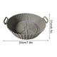 thumbnail image 3 of Forro de Cesta Reutilizable para Air Fryer de Silicona de 7.5 Pulgadas – Accesorio de Freidora Antiadherente y Resistente al Calor, Sustituto del Papel de Horneado para Cocinar en Horno/Microondas,, 3 of 5