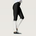 thumbnail image 5 of Gibobby Leggings deportivos mujer Mallas con estampado de béisbol a la moda para mujer, mallas deportivas con Control de Yoga para mujer, mallas de talle(Negro,XG), 5 of 5
