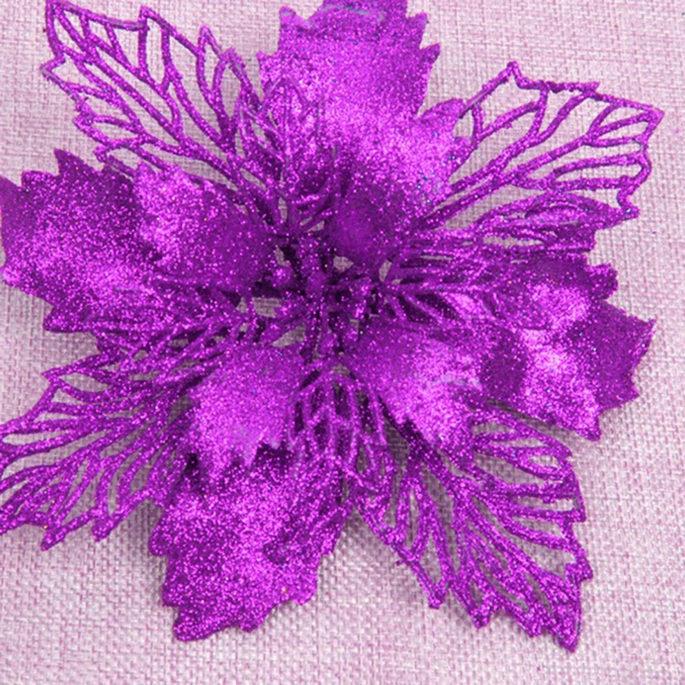 Clearance Sale 2 Layer Christmas Flowers Christmas Ornaments for